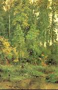Ivan Shishkin Approaching Autumn china oil painting artist